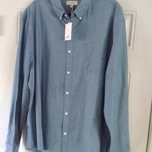 New Designer "FREE ASSEMBLY" XXL/2XG Blue Men Shirt